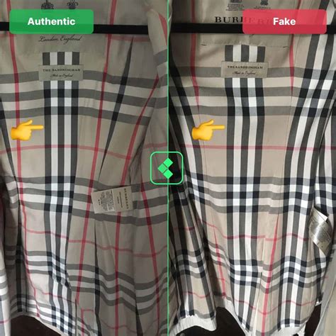 spot fake burberry button down|burberry button down men's.